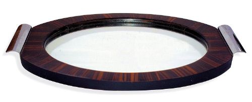 1930s modernist french macassar tray