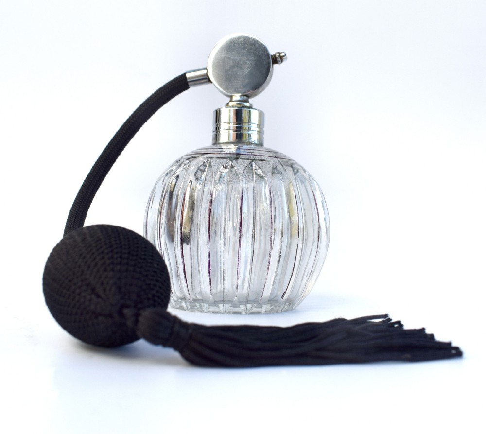 original art deco atomizer bottle 1930's